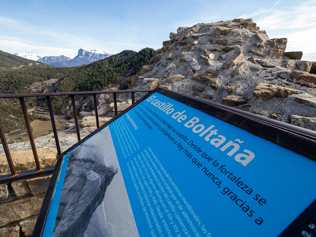 boltaña y su castillo, ruta de senderismo